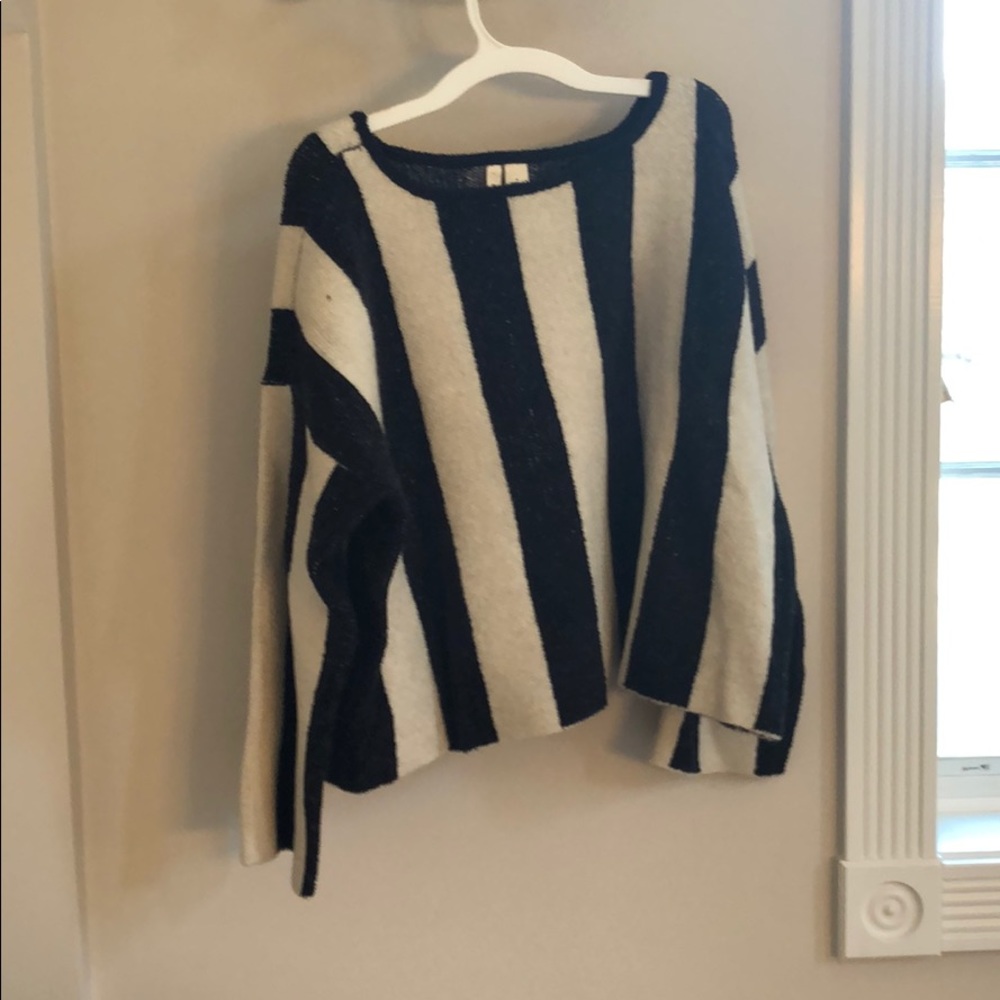 MOTH black and white striped sweater